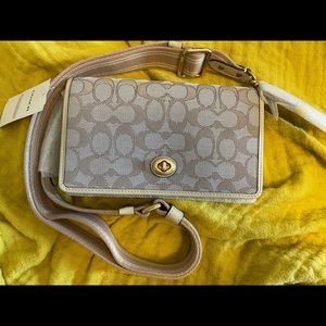 Coach Hayden Crossbody Clutch In Sig Jacquard